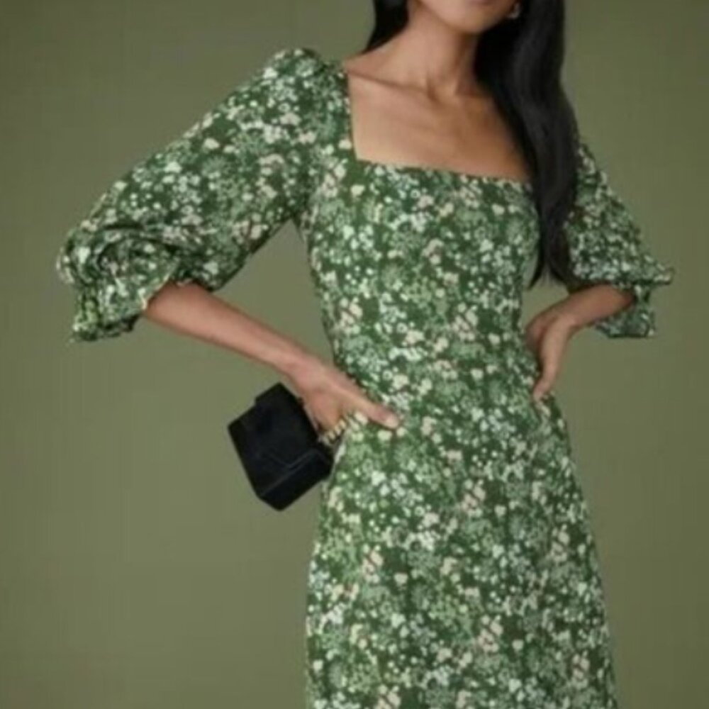 Reformation Enid Dress in Autumnal